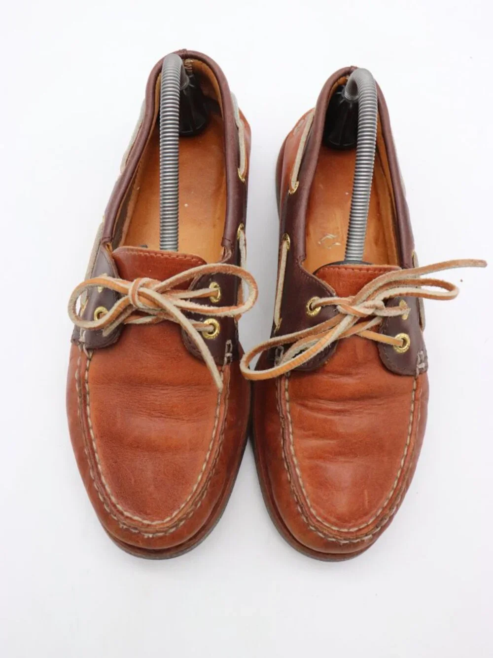 Sperry Top Sider Original 2 Eye Boat Men's Size 9 M Loafer Brown Moccasin